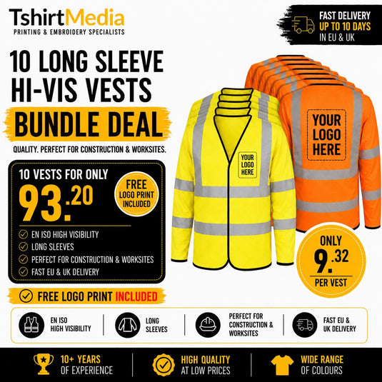 Палто с дълъг ръкав Hi-Vis