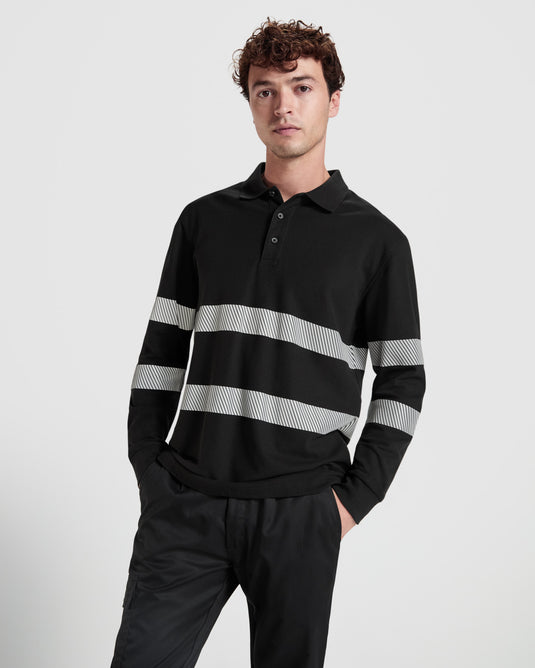Hi-Vis Поло тениска FORAN L/S - Дълъг ръкав