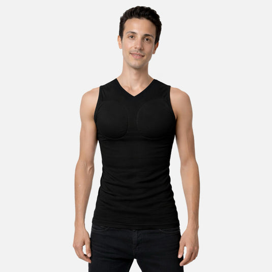Muscle Shape Vest - V деколте