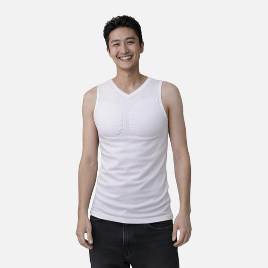 Muscle Shape Vest - V деколте