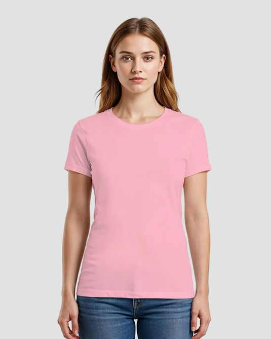 Women’s premium classic T-shirt made in Europe with custom print and embroidery options.