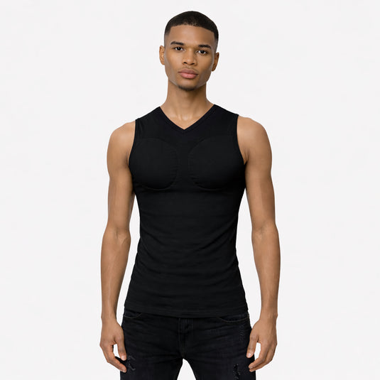 Muscle Shape Vest - V деколте