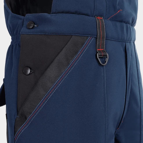 Мъжки работен полугащеризон REVOLT SOFTSHELL WINTER
