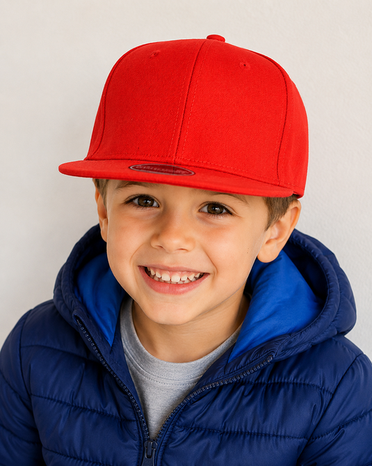 Детска шапка с плоска козирка KID SNAP BACK