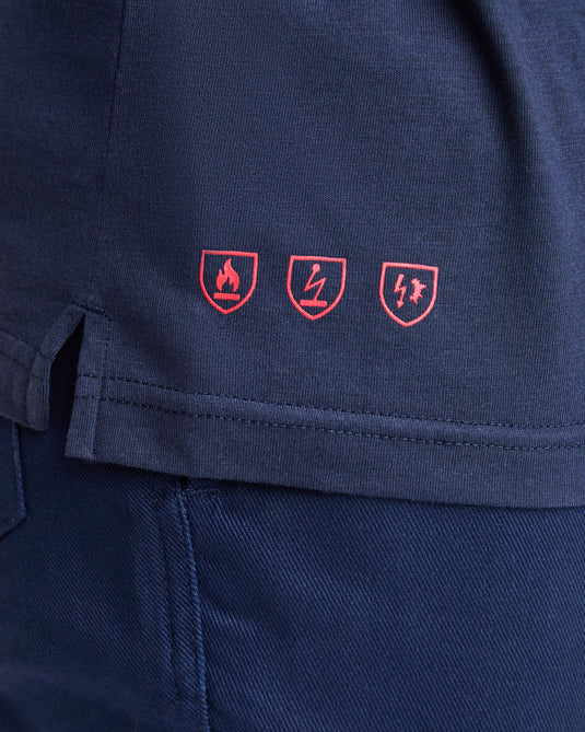  Мъжка огнезащитна поло тениска SANTANA 
