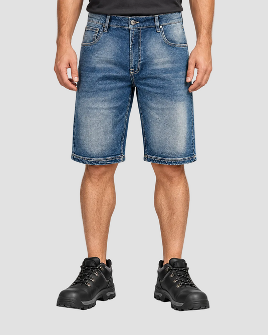 Мъжки къси дънкови работни панталони DIADORA BERMUDA STONE