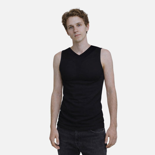Muscle Shape Vest - V деколте