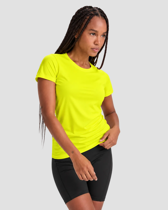 Дамска спортна тениска Electric Yellow MONTECARLO WOMAN 