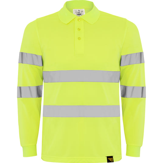 Hi-Vis Поло тениска POLARIS - Дълъг ръкав