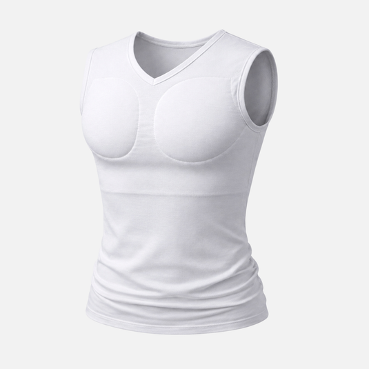 Muscle Shape Vest - V деколте